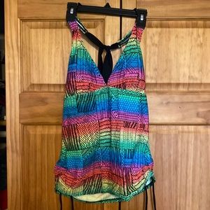 So brand halter style swim top. New with tags